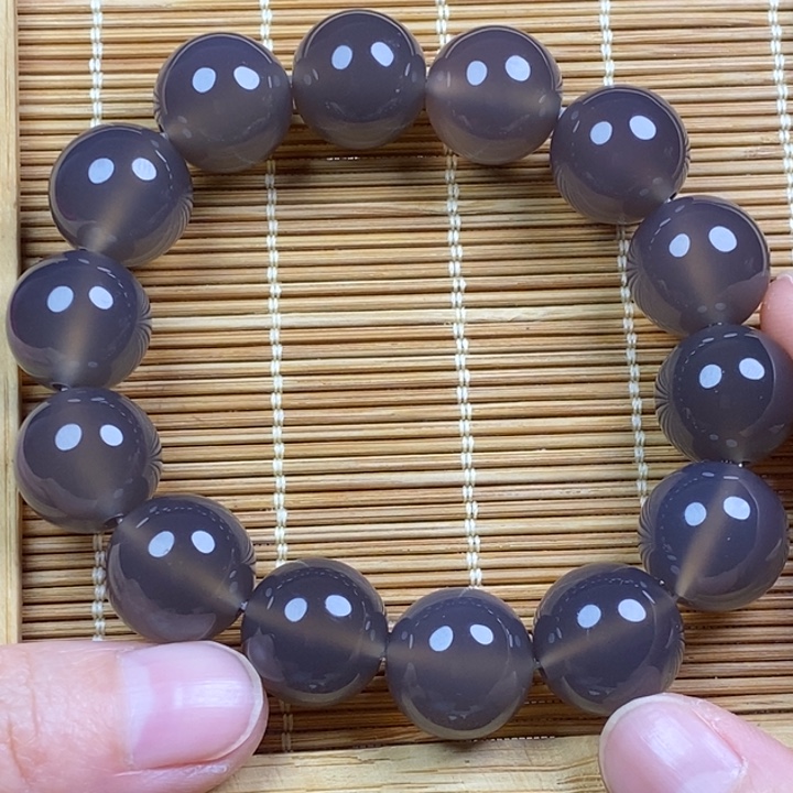 海***i玛瑙/玉髓未镶嵌手链