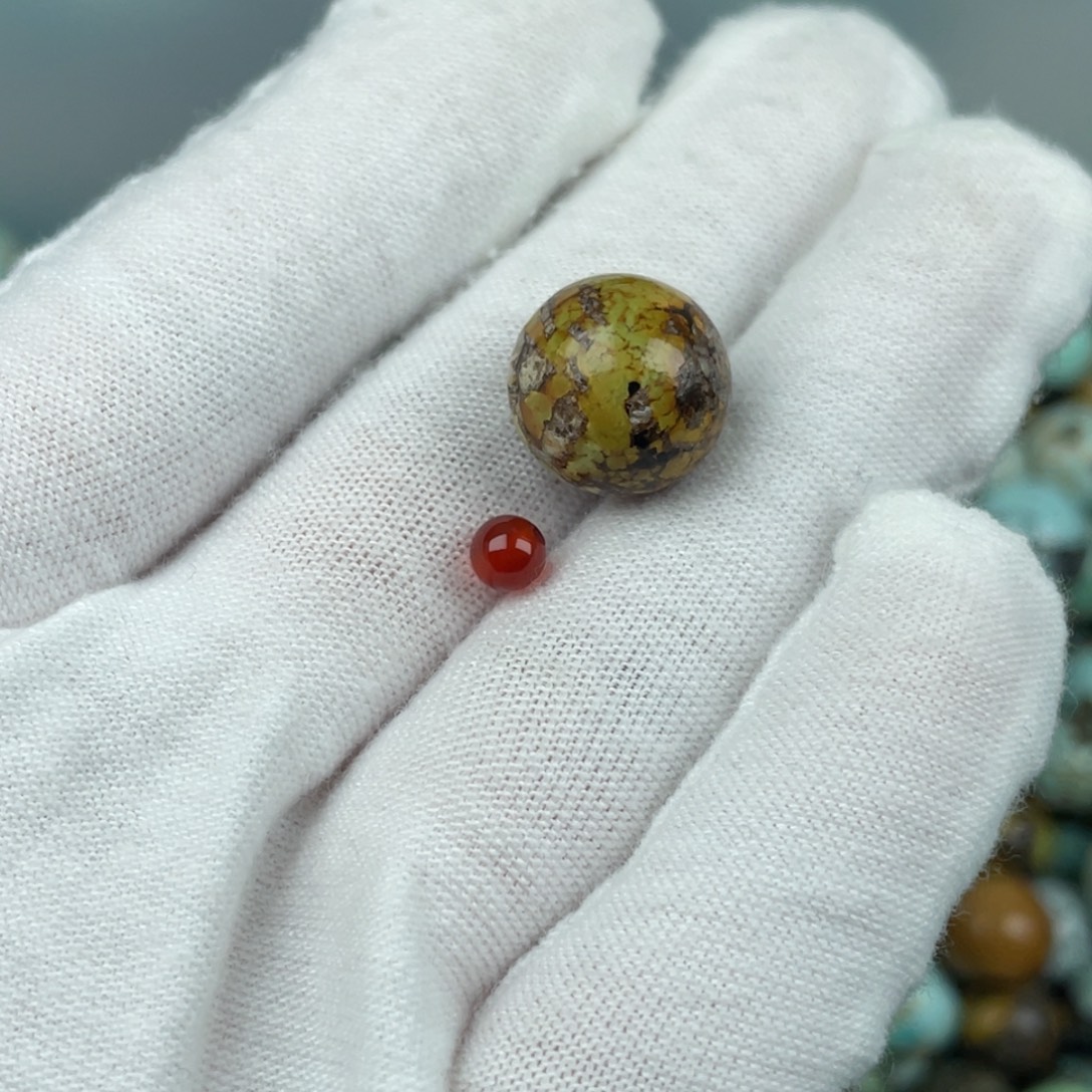 南红玛瑙未镶嵌配饰12.8