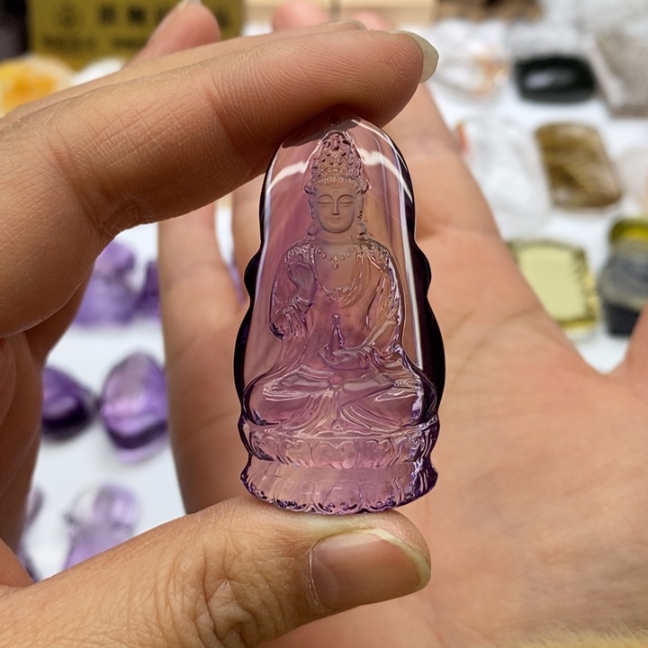 水晶颈饰未镶嵌米****?定制