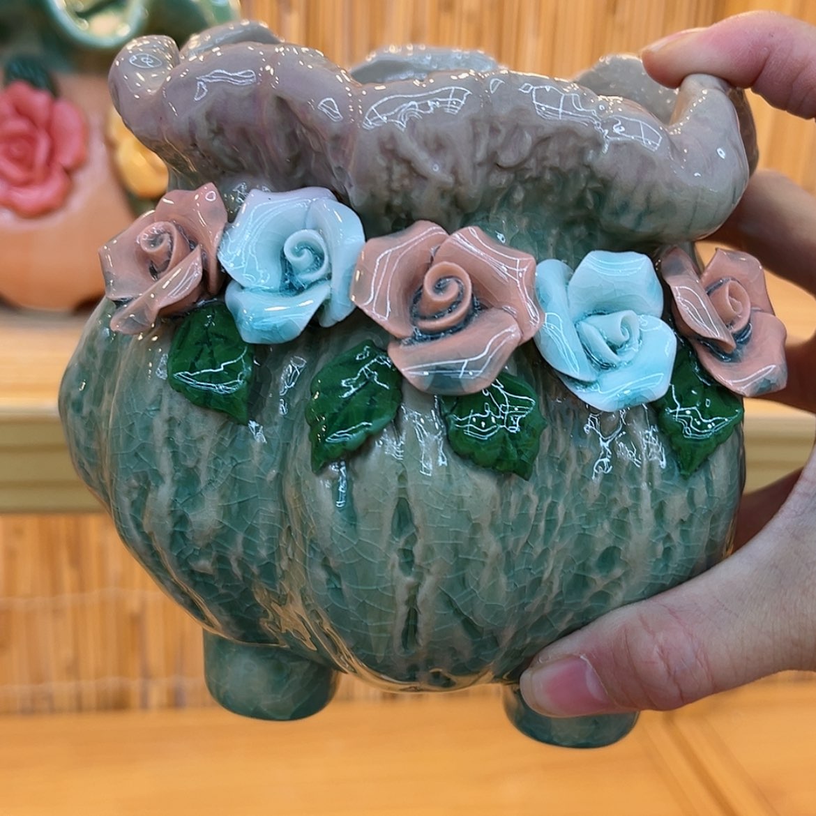 【闪购商品】陶瓷花盆