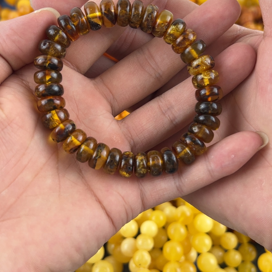 琥珀未镶嵌珠宝奇石