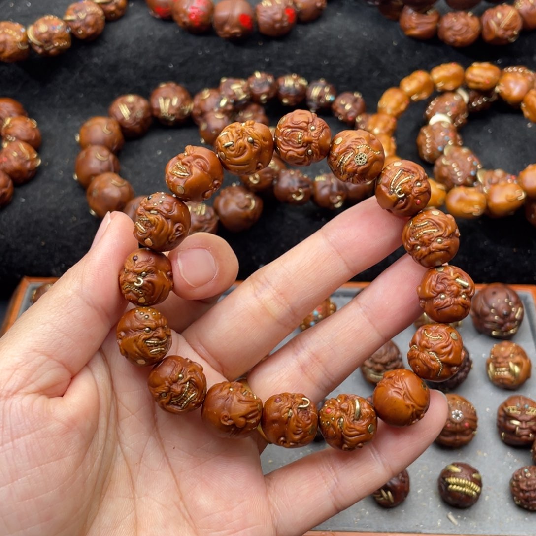 紫金鼠吊坠海*蓝14山鬼恶僧