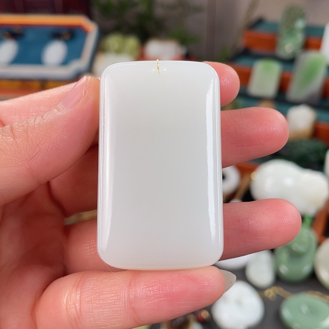 未镶嵌和田玉挂件