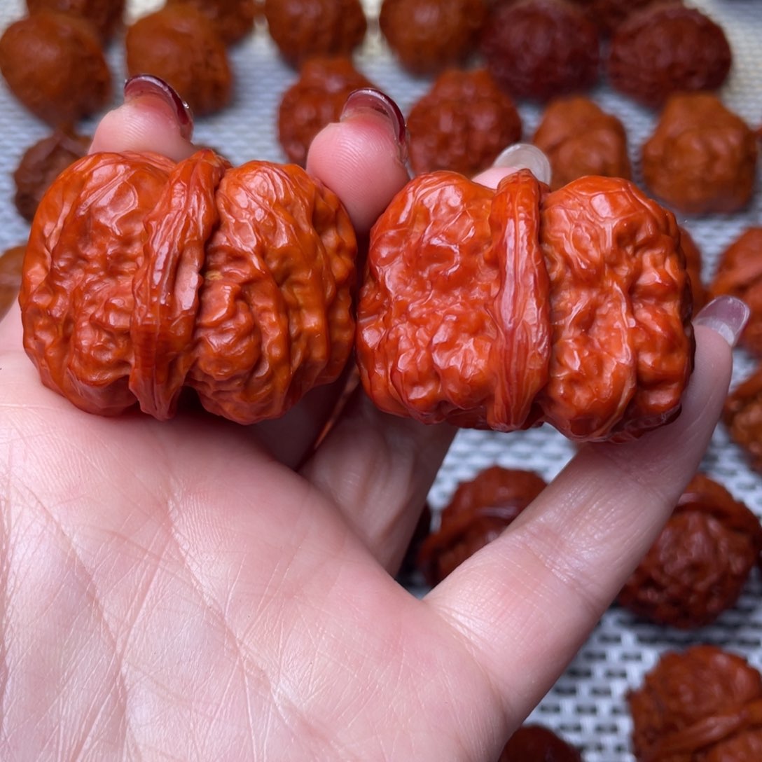 桃核吊坠文玩核桃 手把件 蛤蟆头 39