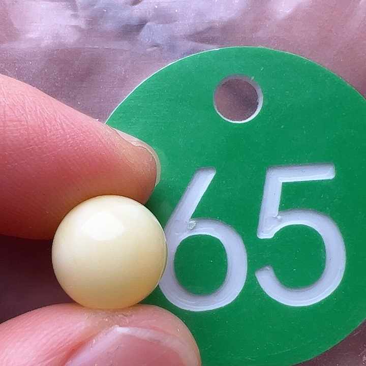 蜜蜡裸石未镶嵌五****）10m m