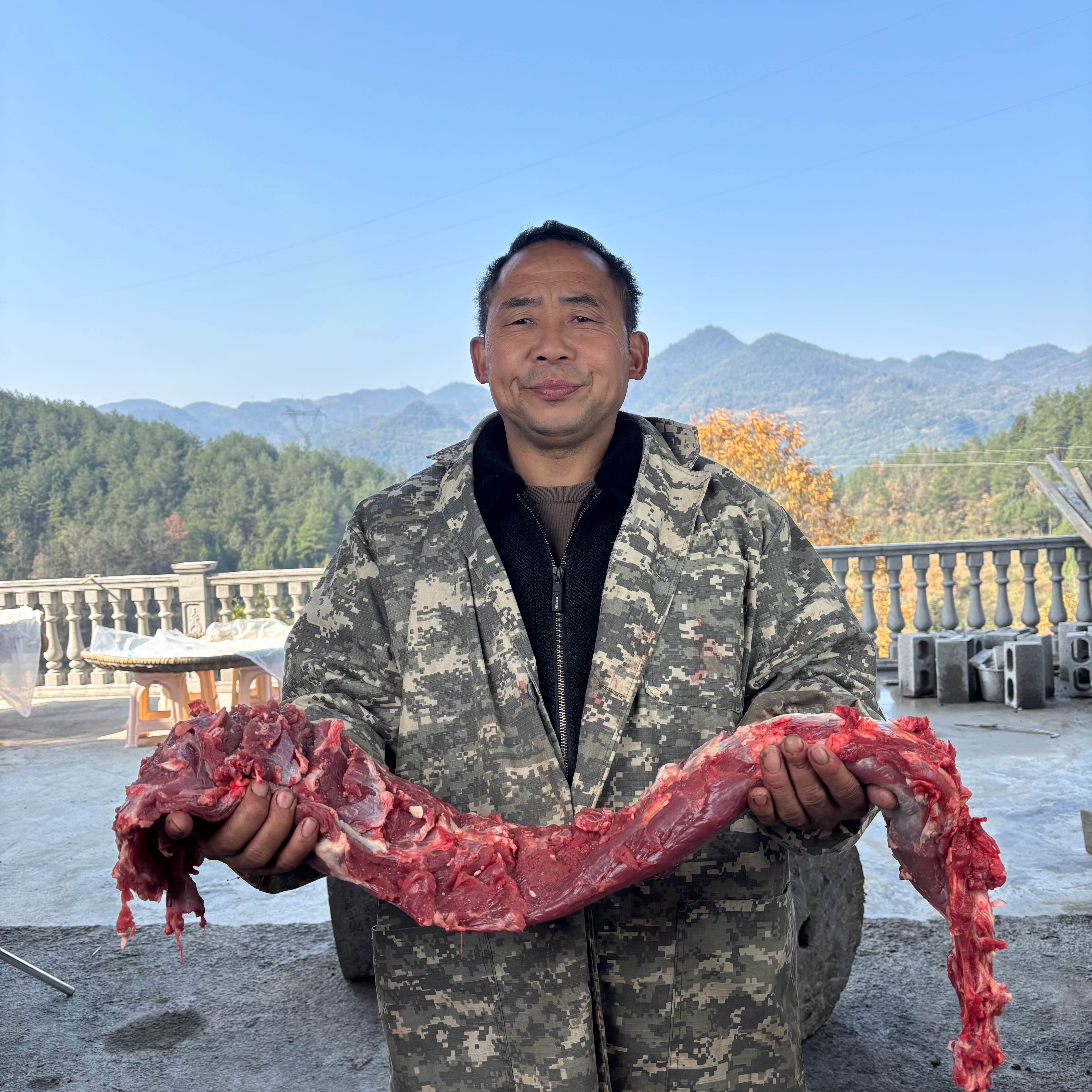 （吊龙肉）重庆农村高山放山黄牛 吊龙牛肉 顺丰包邮