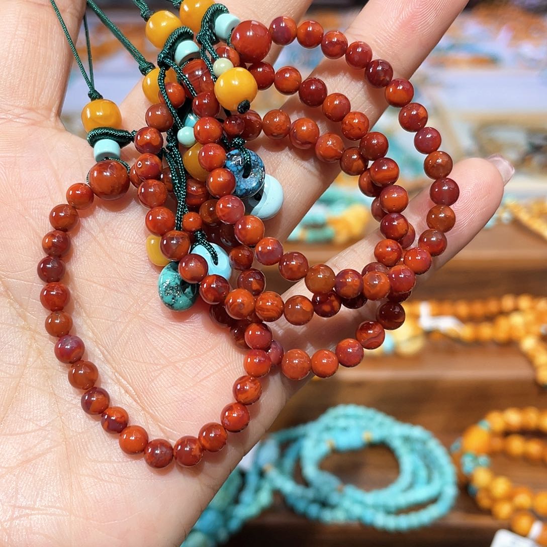 琥珀裸石未镶嵌多样发一