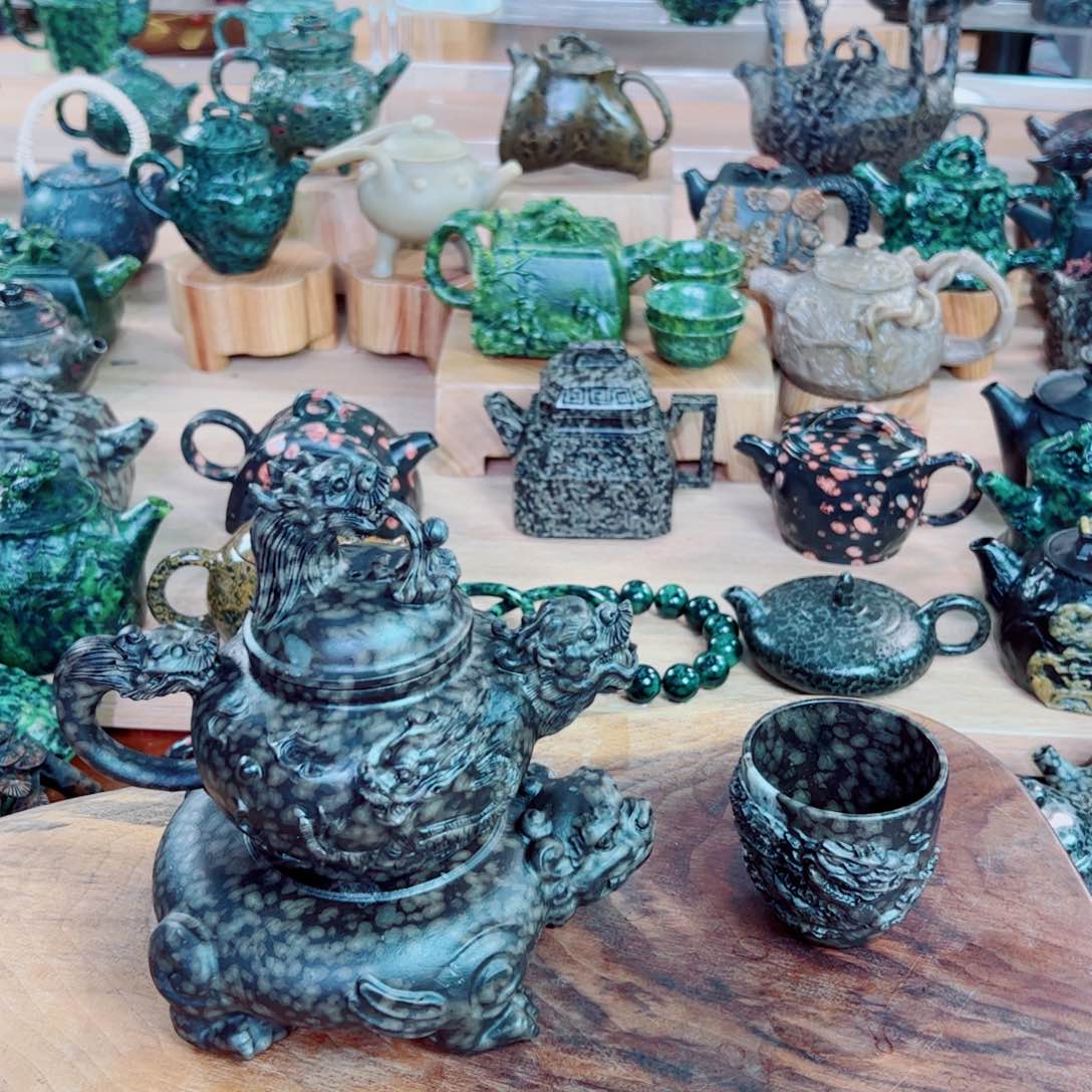 茶空间系列天然石材王***g