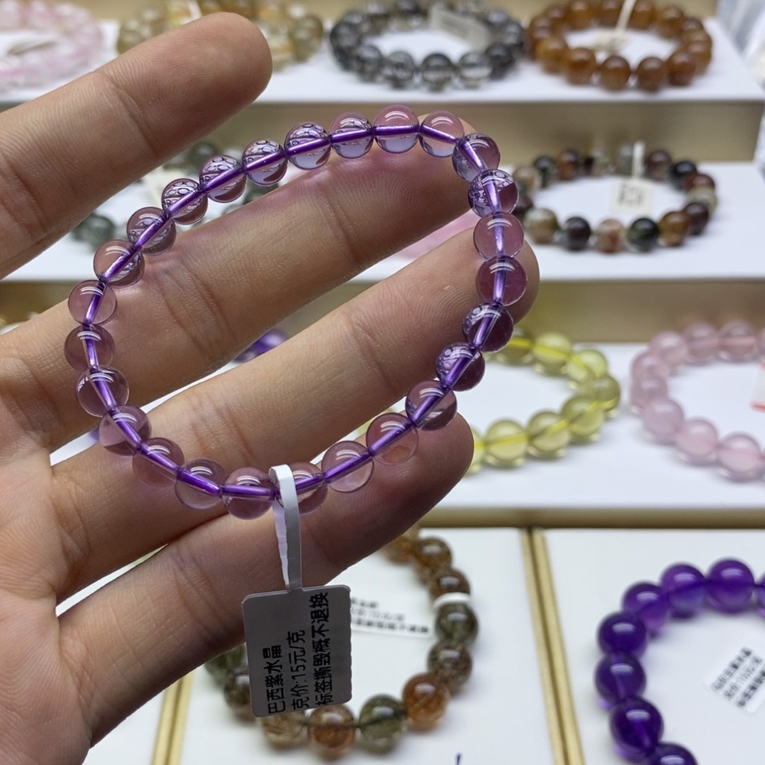 水晶手链未镶嵌F纯天然