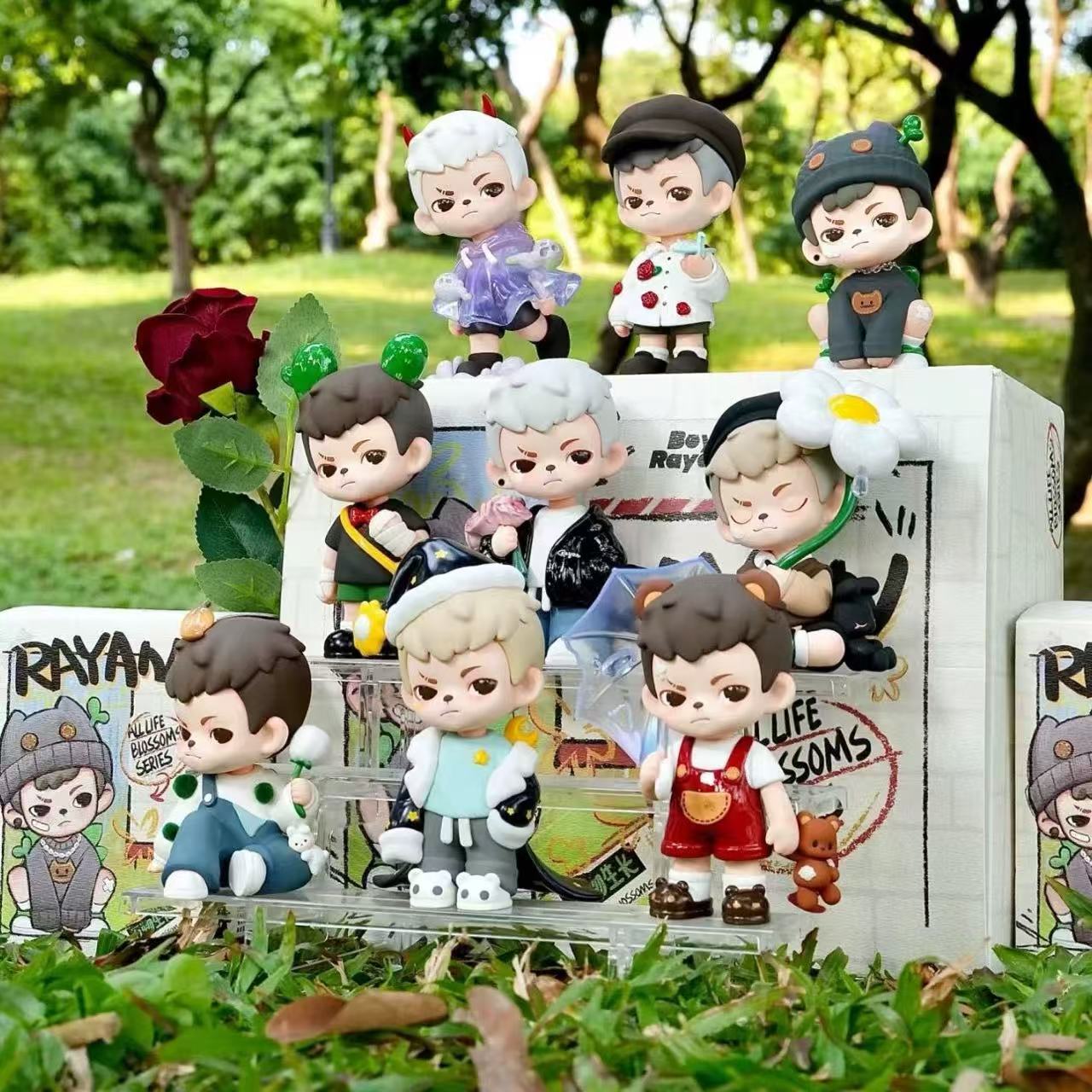 【国版拆盒】Rayan3代哥哥万W生长系列盲盒手办