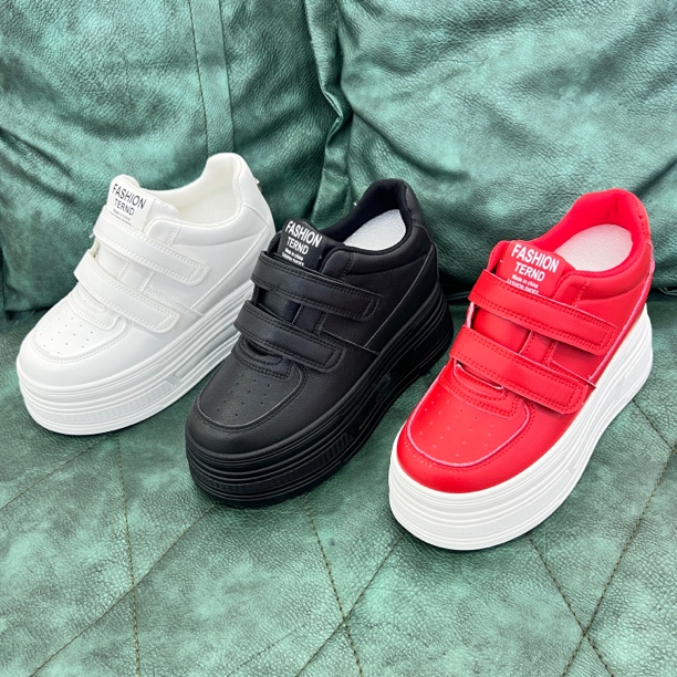 90008厚底板鞋增高春秋内增高休闲板鞋休闲鞋低帮韩版