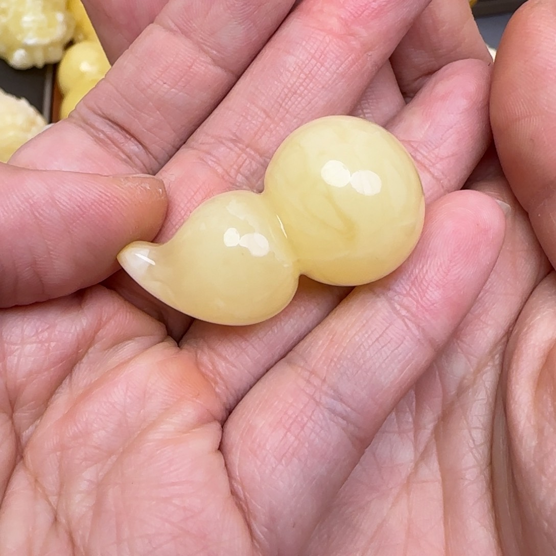 蜜蜡颈饰未镶嵌天然蜜蜡