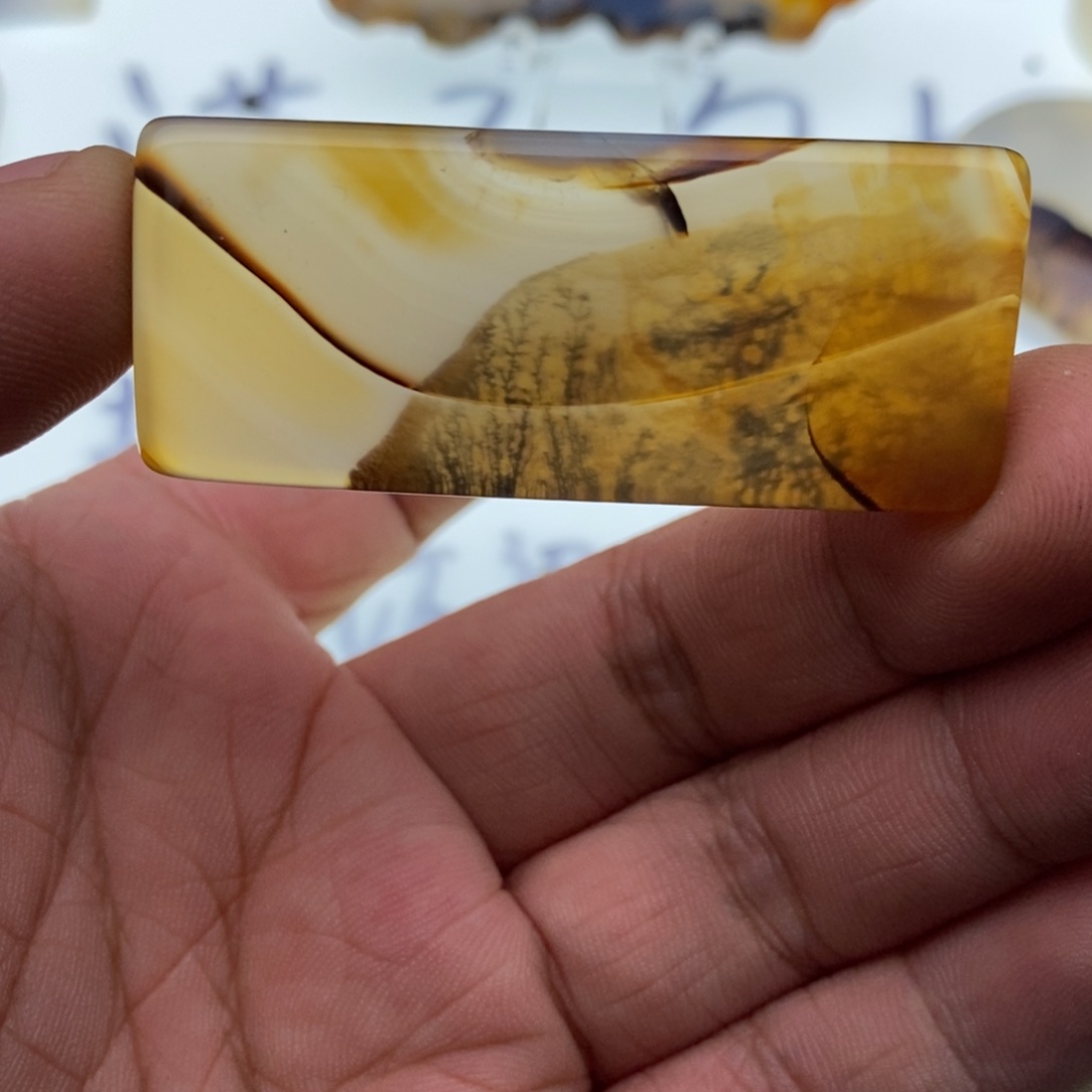 玛瑙/玉髓牌子足银镀金镶嵌