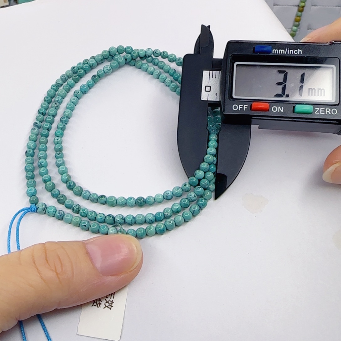 绿松石未镶嵌颈饰