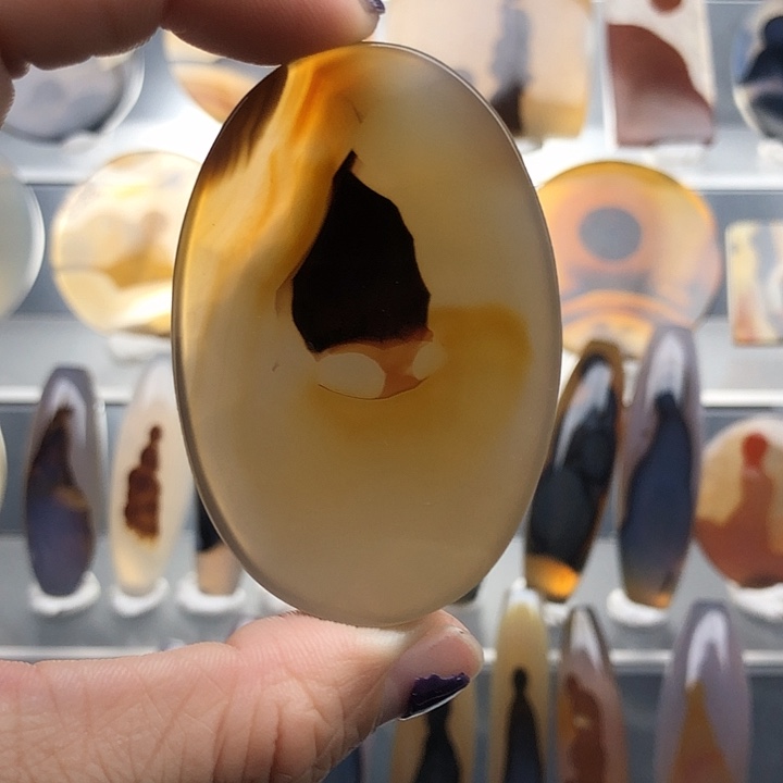 玛瑙/玉髓合金颈饰130