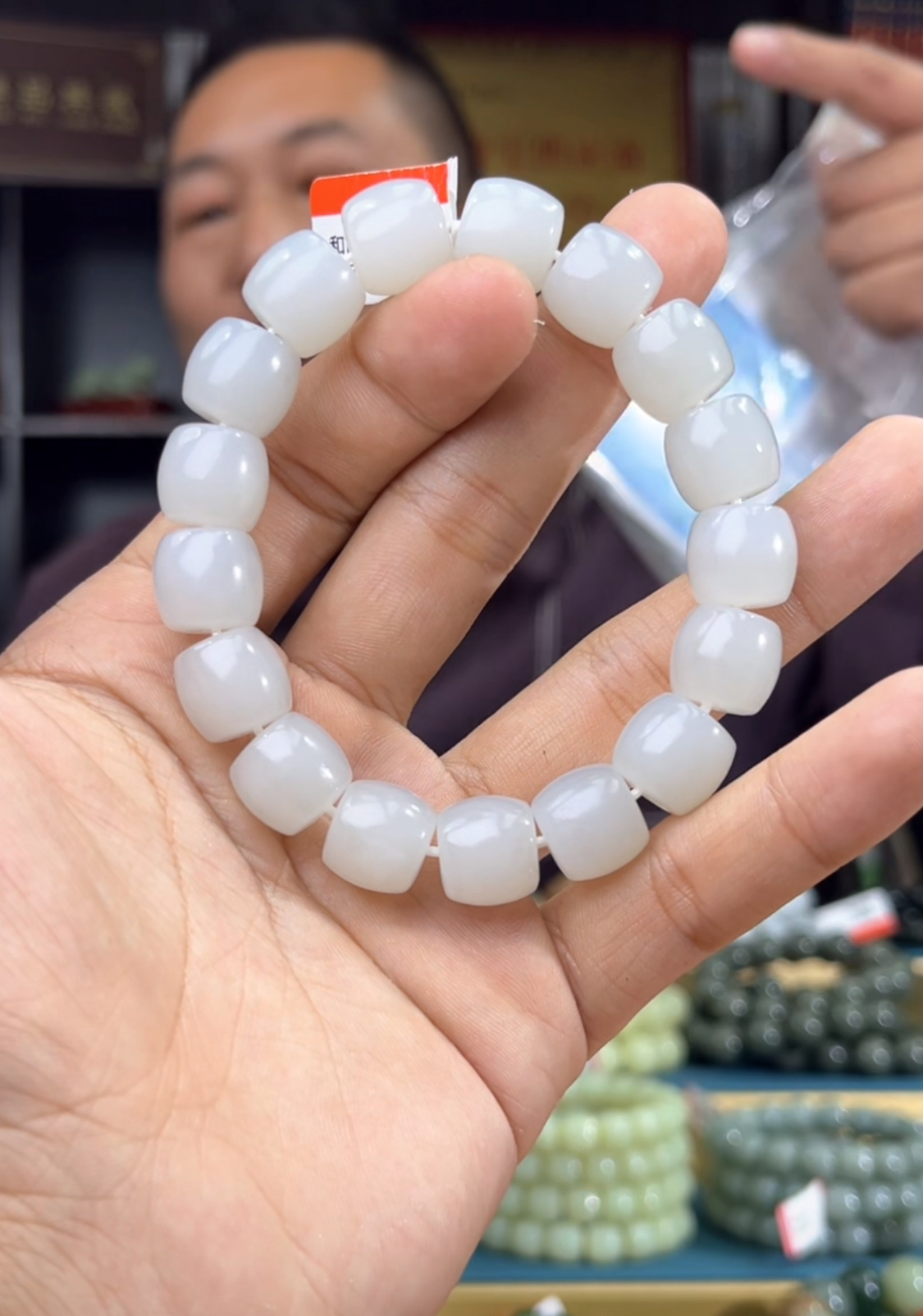 纯天然和田玉新疆黑山山流水13直切