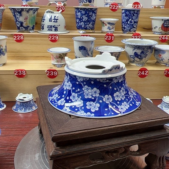 囍****茶手绘陶瓷手工内口10高5