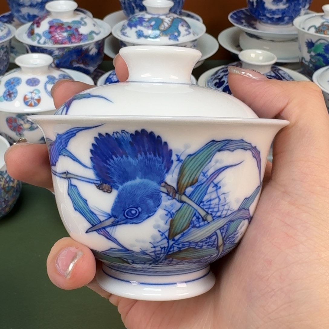 杯大帅纯手工手绘茶具255