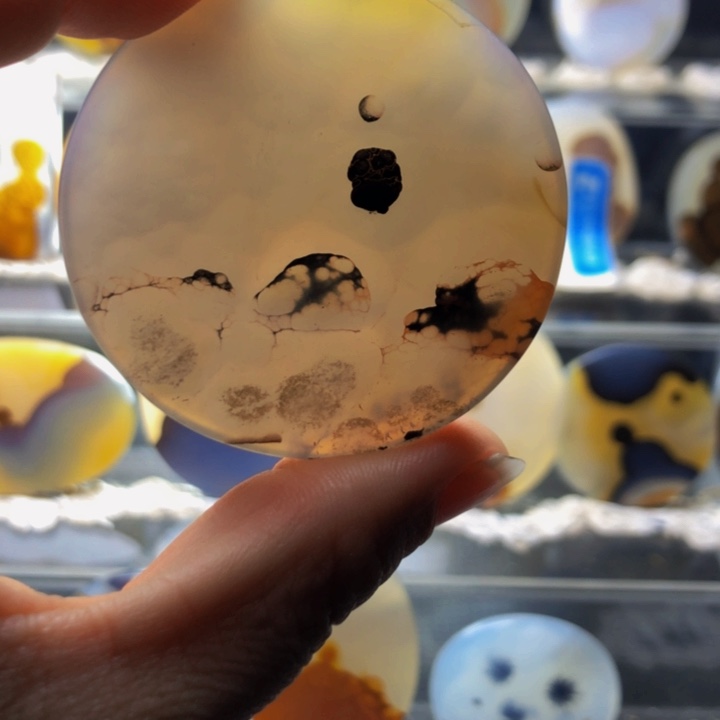 合金玛瑙/玉髓珠宝奇石鹿****鸣54