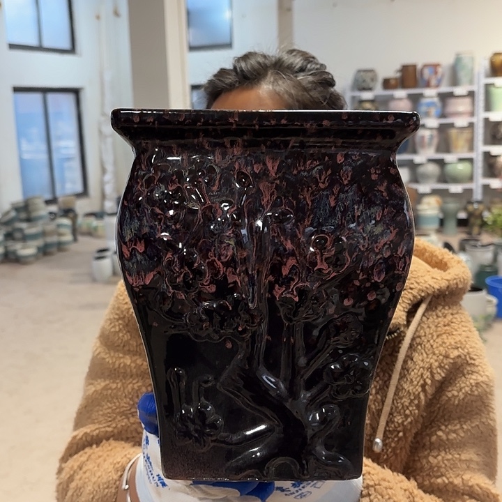 正品高25口20花盆