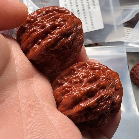 吊坠文玩核桃虎头049