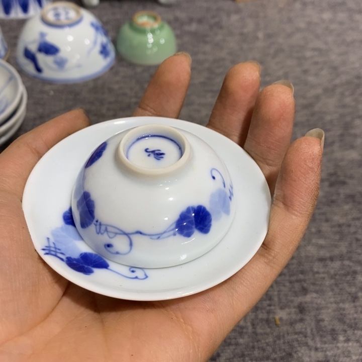 紫砂茶杯大*非常漂亮好看的碗