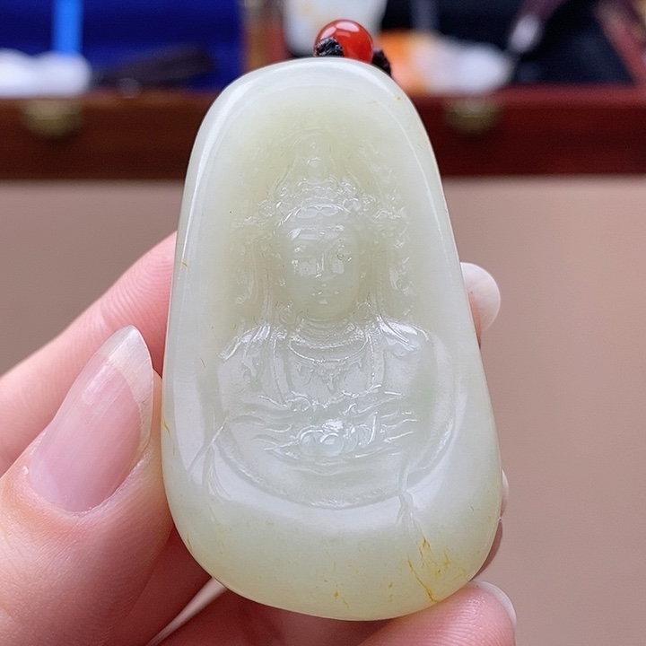 和田玉挂件未镶嵌F