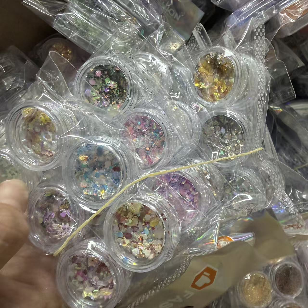 【希妹甄选】美甲五包30盒亮片闪粉组合