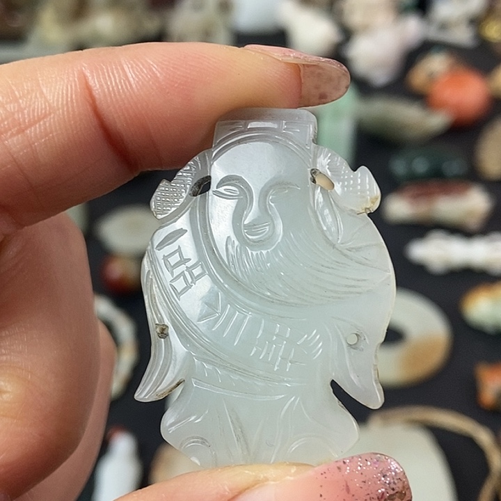 和田玉挂件未镶嵌