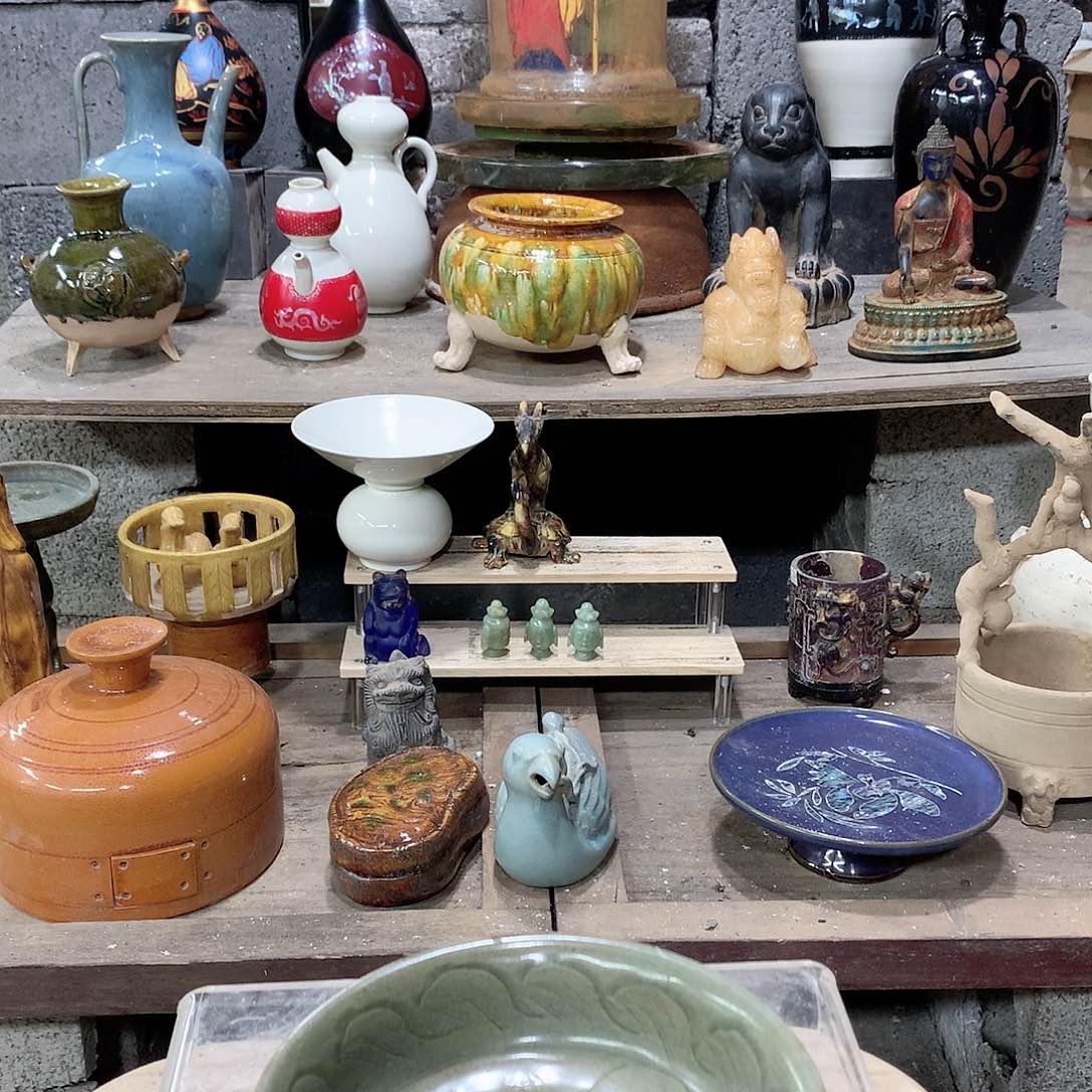 瓷片幽*摆件摆件摆件