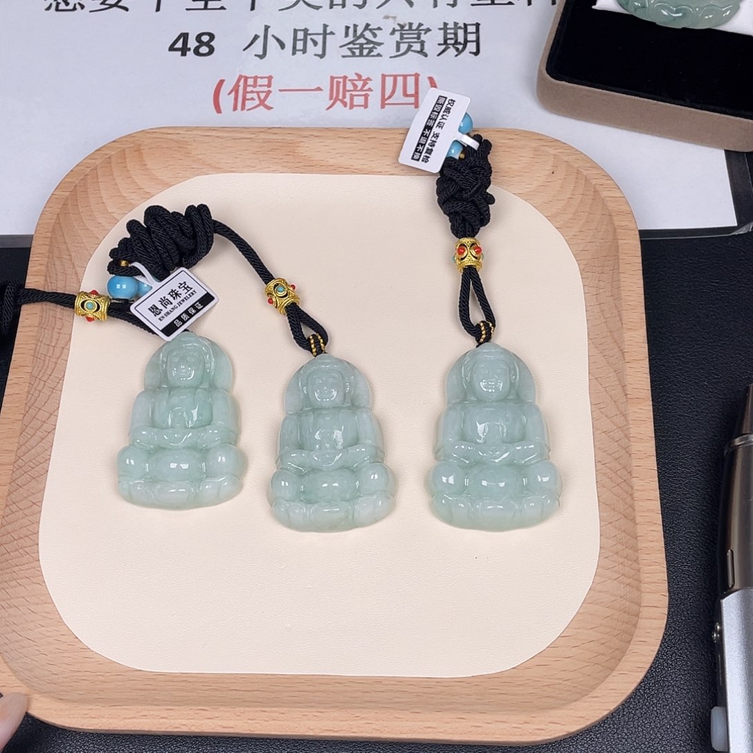 翡翠未镶嵌颈饰za024