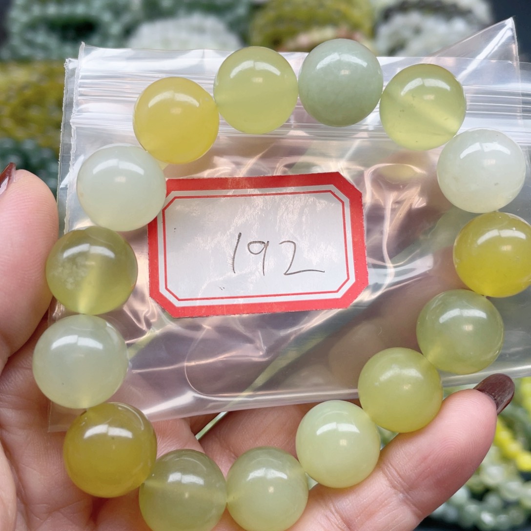 未镶嵌蛇纹石玉手串