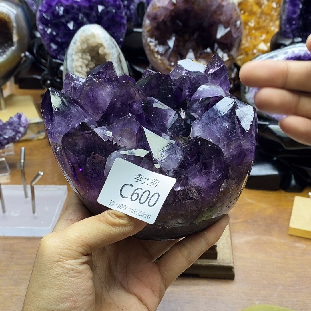 未镶嵌大型摆件（非配饰）紫晶