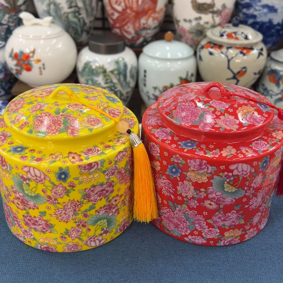 高端款家用茶叶罐