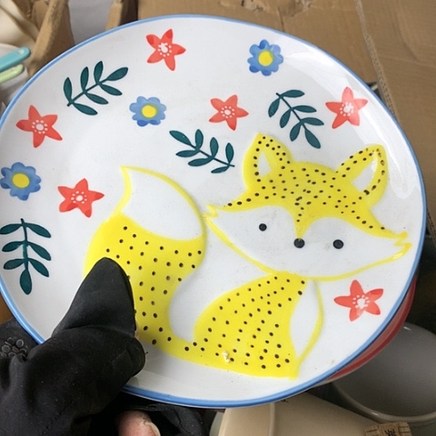 盘陶瓷制品满25拼单发货默认微瑕