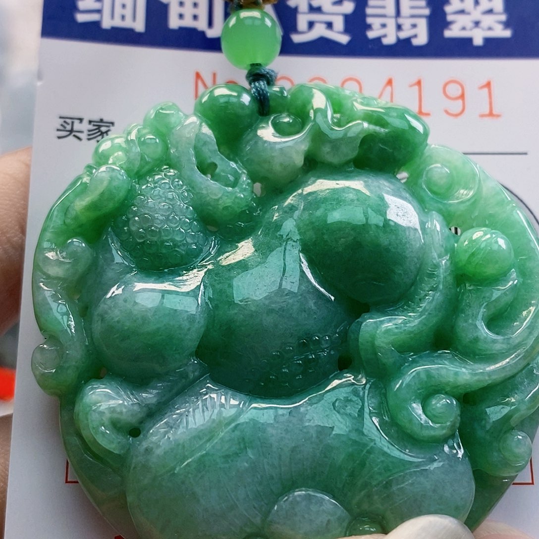 吊坠(不含链)未镶嵌翡翠春*