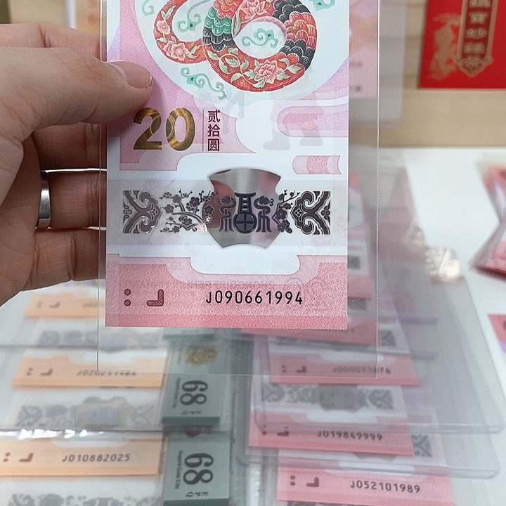塑料蛇钞-1994——————