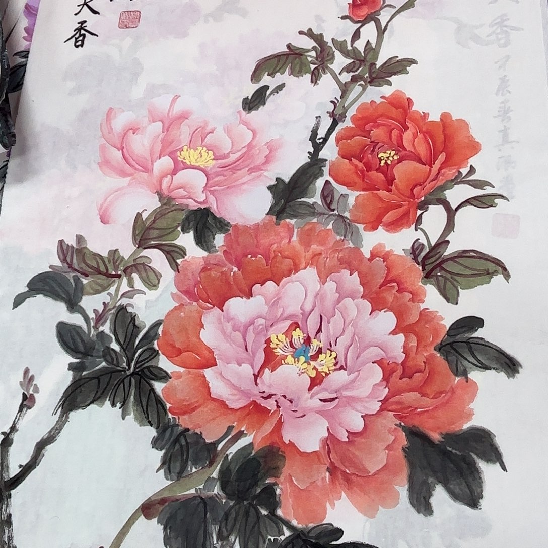 国画国画作品多次入选国内外