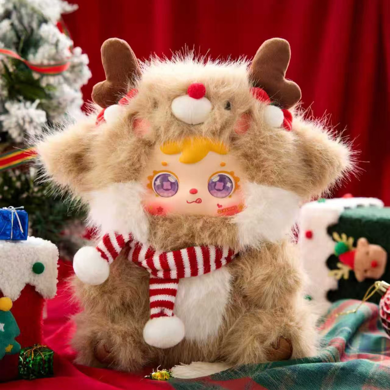 正版三小毛Samuel奇迹圣诞夜系列盲盒680大体毛绒娃娃【羊宝代拆】