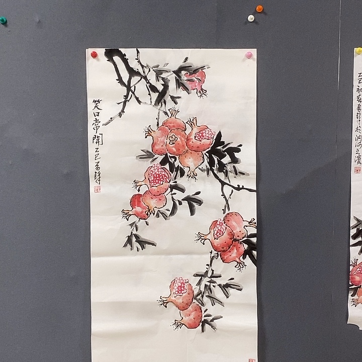 国画50/100李勇锋手绘画芯