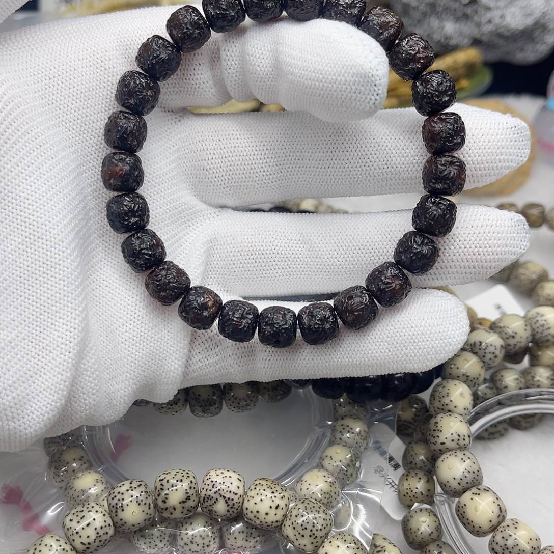 星月菩提手串正宗5年陈籽卡10无科技狠活