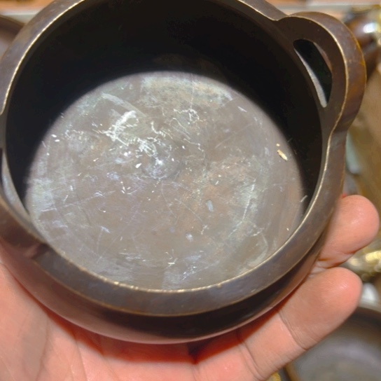 铜的。全清了一件不留