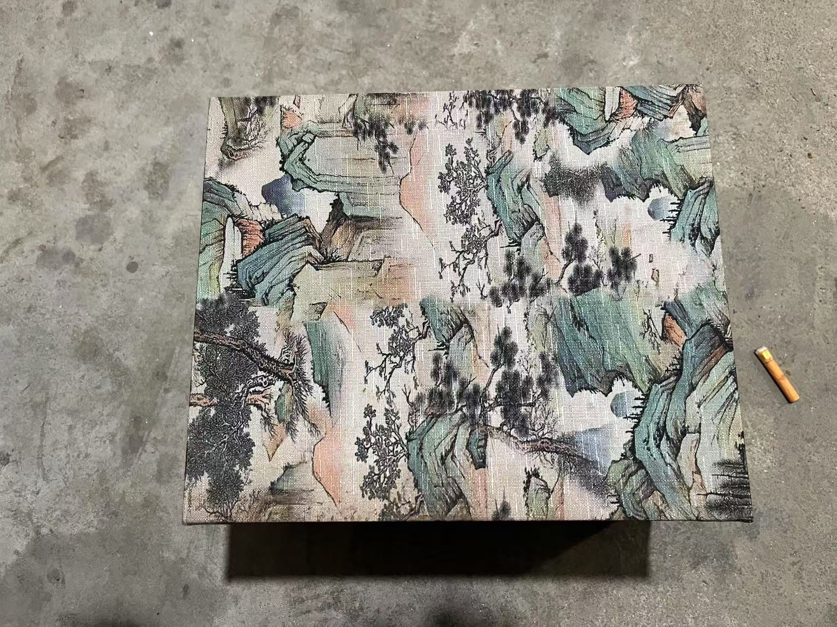 精品摆件小黄细口双瓶