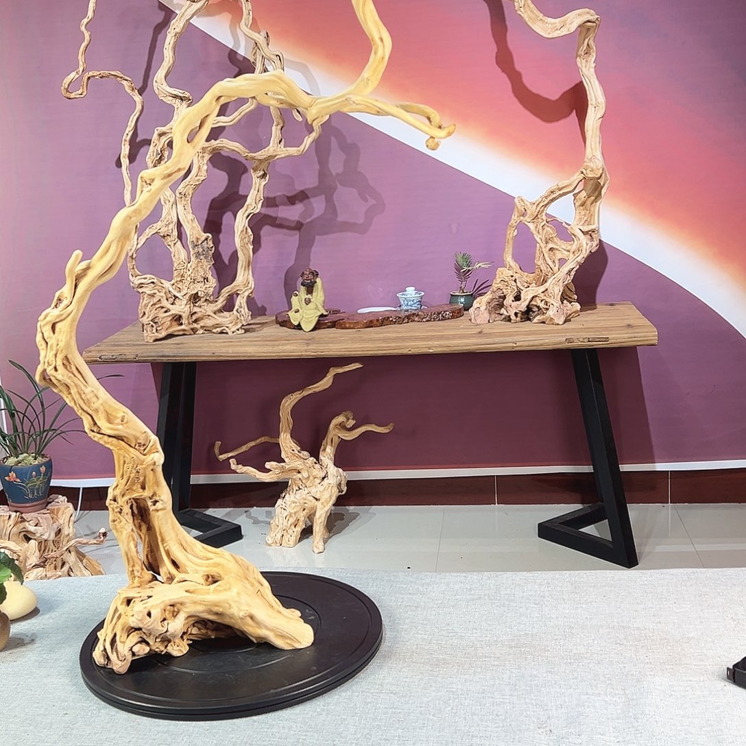 （***）木天然杜鹃根根艺摆件