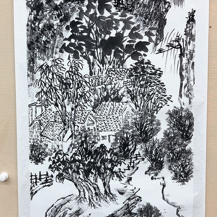 书法李云飞国画作品