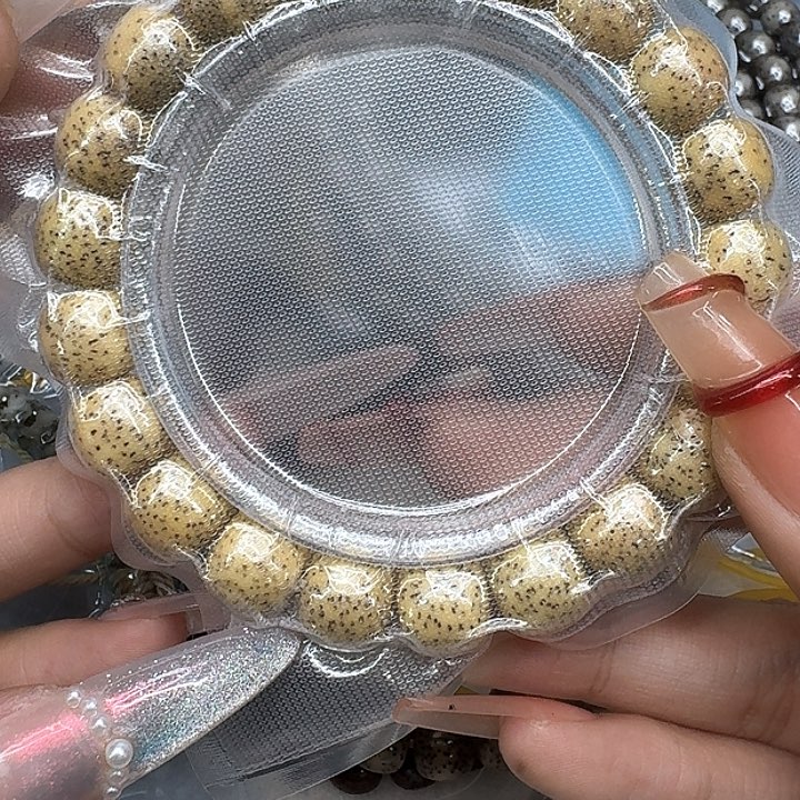 星月菩提手串598荣耀黄星月菩提11桶单圈