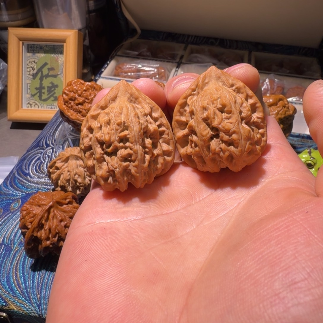 文玩核桃吊坠38全品赤龙鸡心25090539