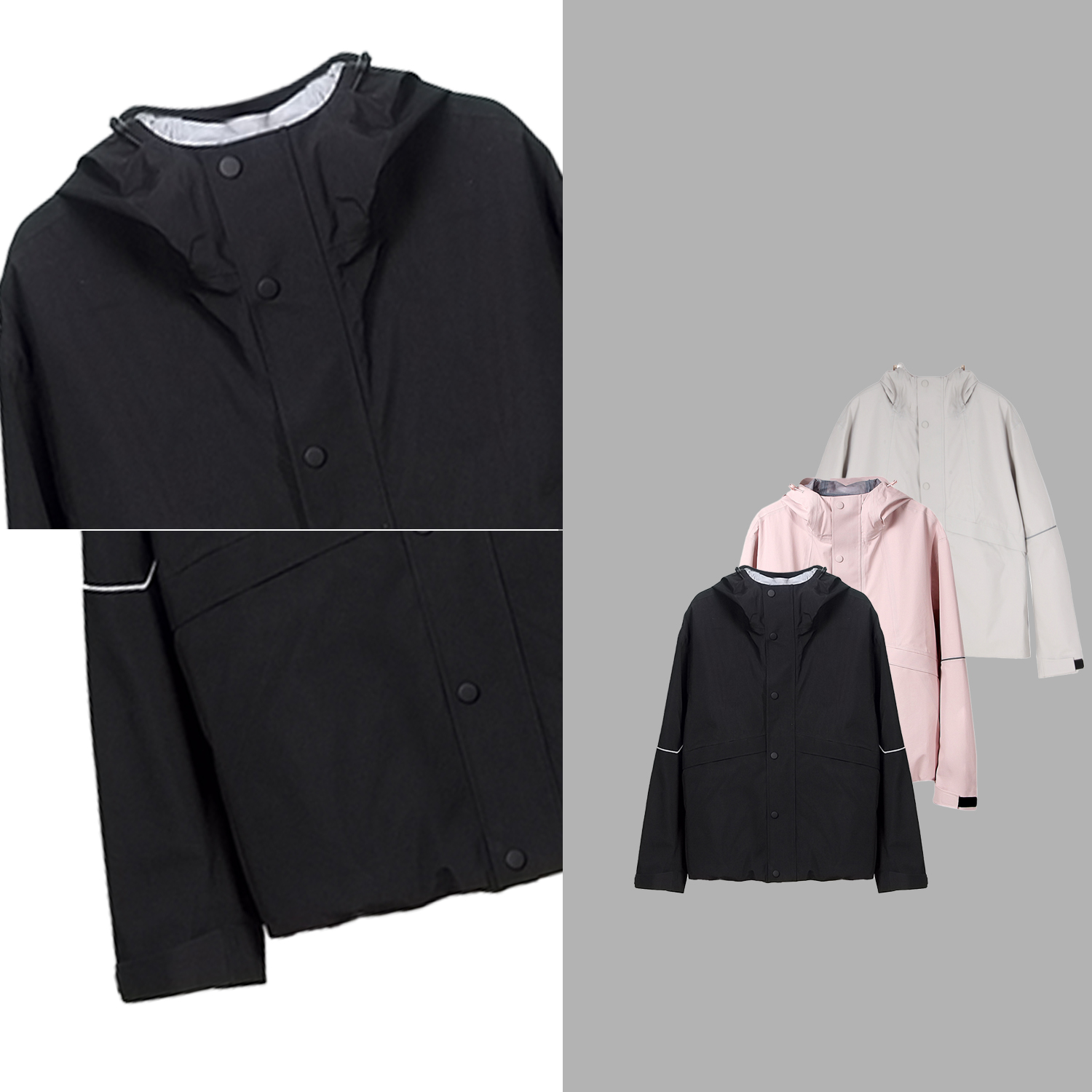 凯特丝蓓272#三色！硬壳城市冲锋衣秋机能登山外套上衣女