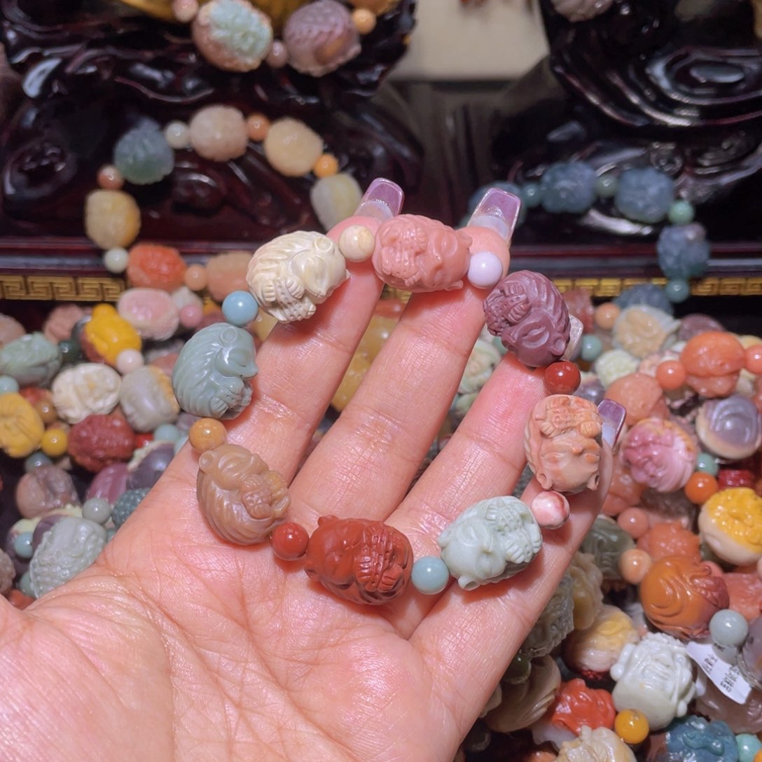 石英质玉手链未镶嵌