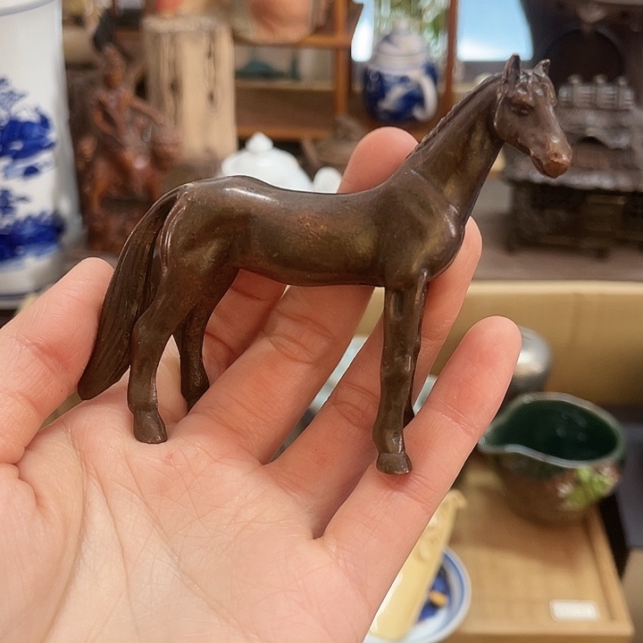 铜中古工艺品摆件